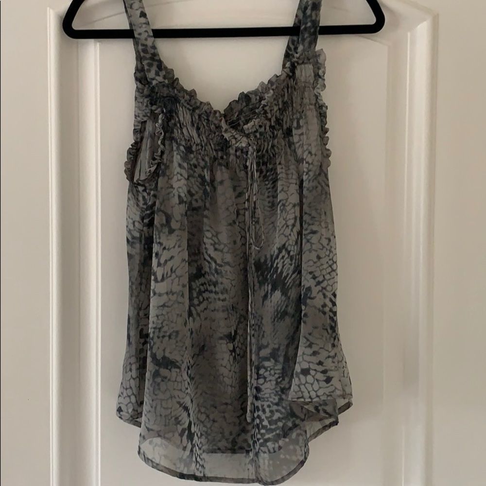 Flowy summer print top. Never worn.